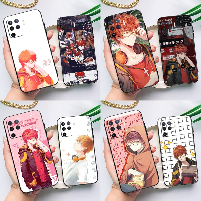 707 Mystic Messenger Anime Phone Case For OPPO A53 S 2020 A1K A15 A5SS A93 A91 A52 A72 A5 A9 A31 A54 A74 A94 Fundas