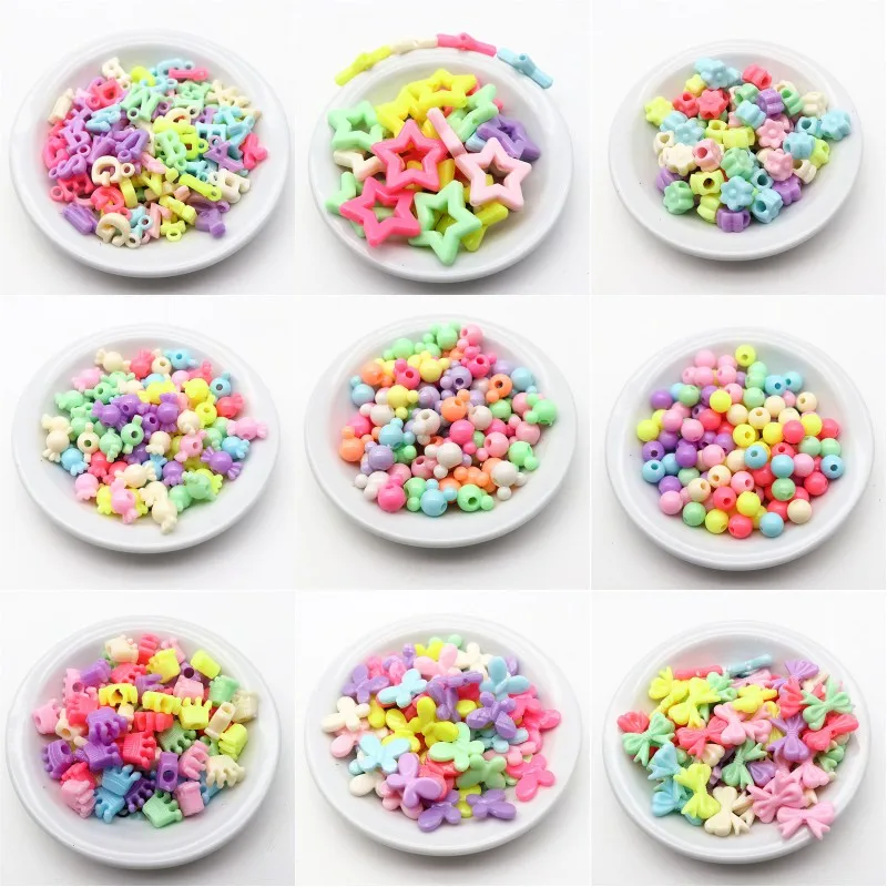 

Пустотелые бусины персикового цвета в форме сердца, искусственные бусины, аксессуары для ювелирных изделий, пластиковые бусины россыпью 10 ...