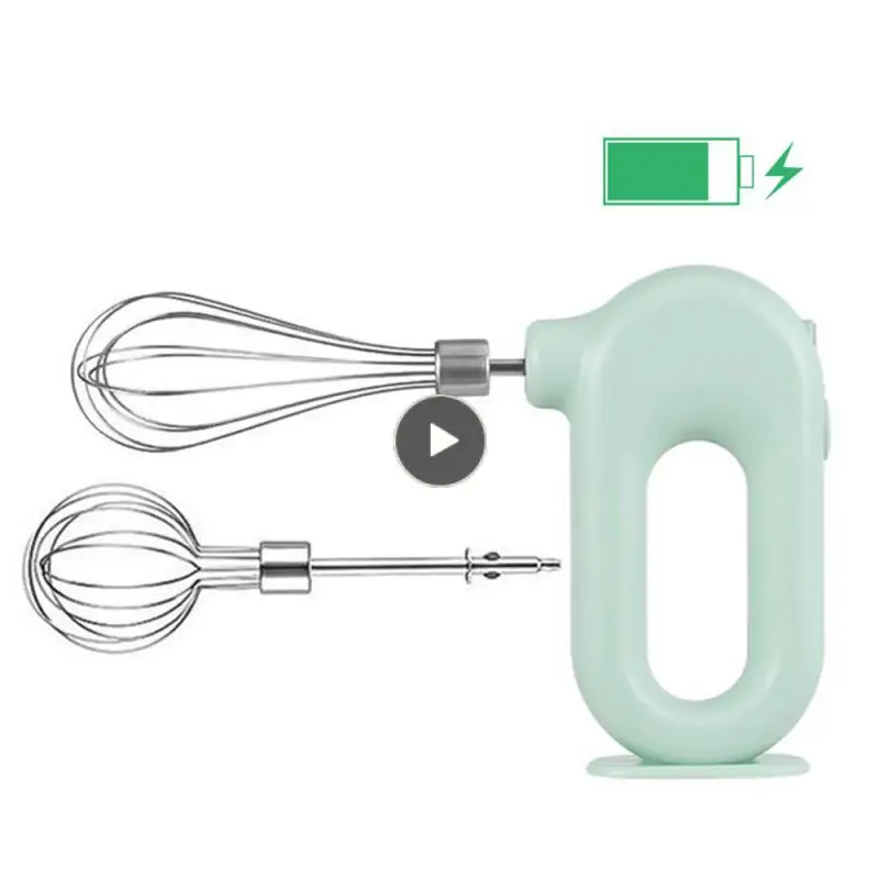

Wireless Mixer Usb Rechargeable Mini Egg Beater Creamer Cake 4th Gear Kitchen Gadgets Electric New Style Home Baking