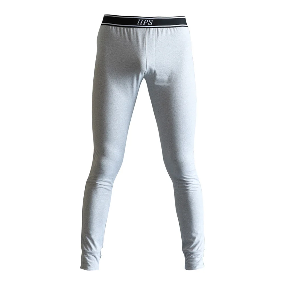 

Men's Long Underwear Thermal Underwear Bottoms Soft Elastic Sports Legging Pants Trousers Warm Pajama