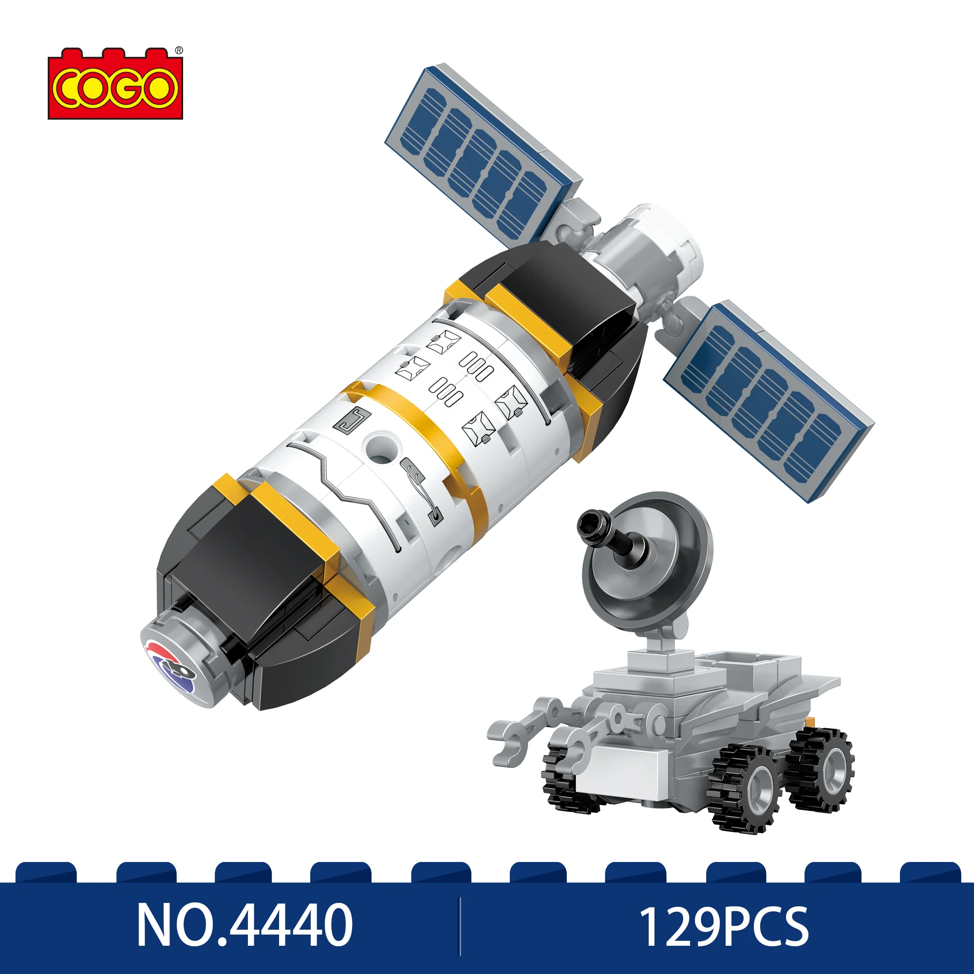 Cogo COGO-115 Набор строительных блоков Лунная космическая станция Челнок НАСА