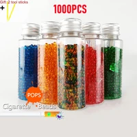 10002000pcs diy explosion pops beads cigarette tobacco filters balls ice mint mixed flavor popping capsule ball smoking tools