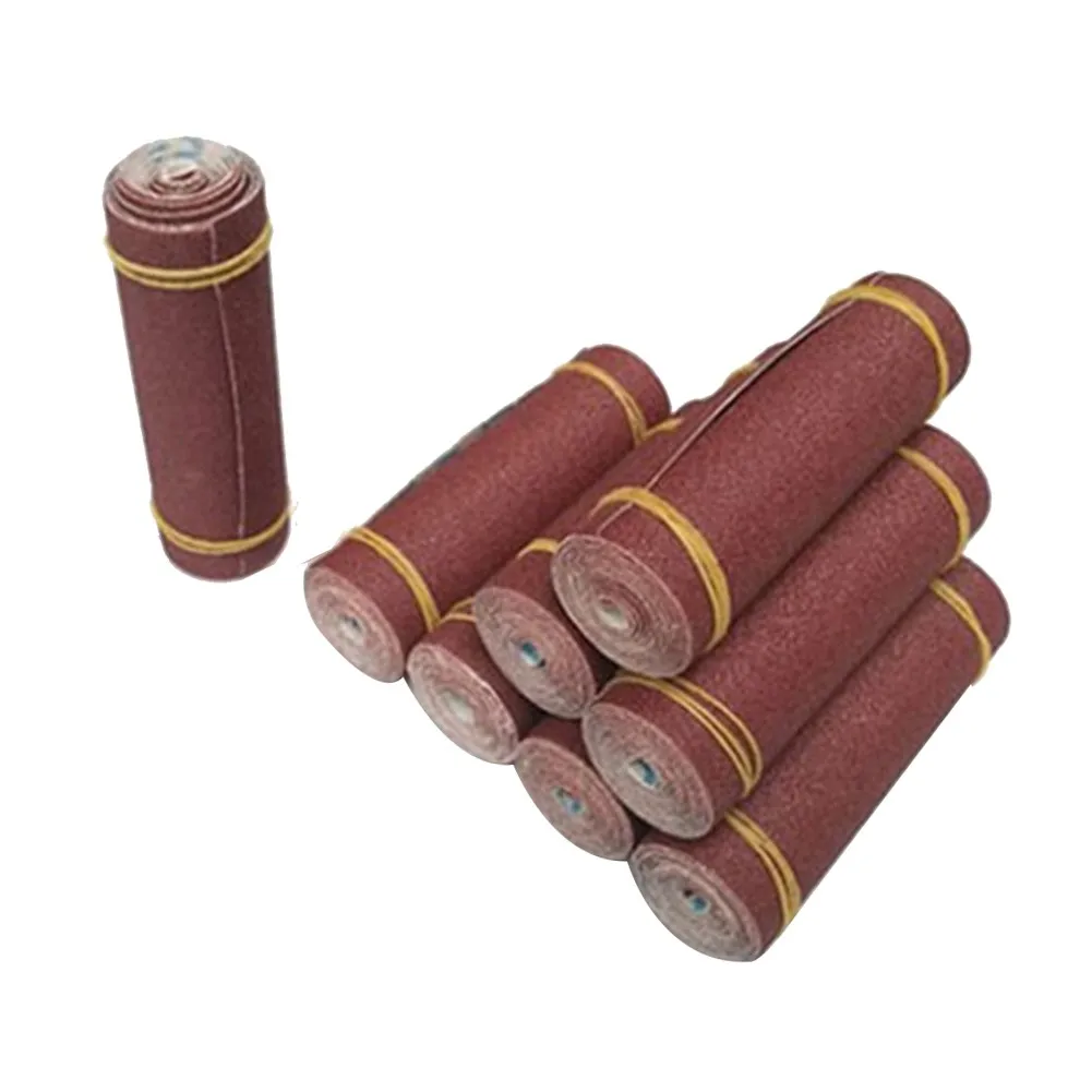 

1Roll 1M 80-600 Grit Emery Cloth Roll Polishing Sandpaper Sanding Abrasive Sheets Grinding Abrasive Tools