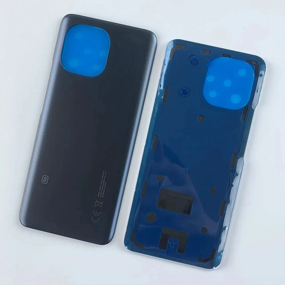 Оригинал для Xiaomi Mi 11 5G M2011K2C M2011K2G Задняя стеклянная крышка батарейного отсека