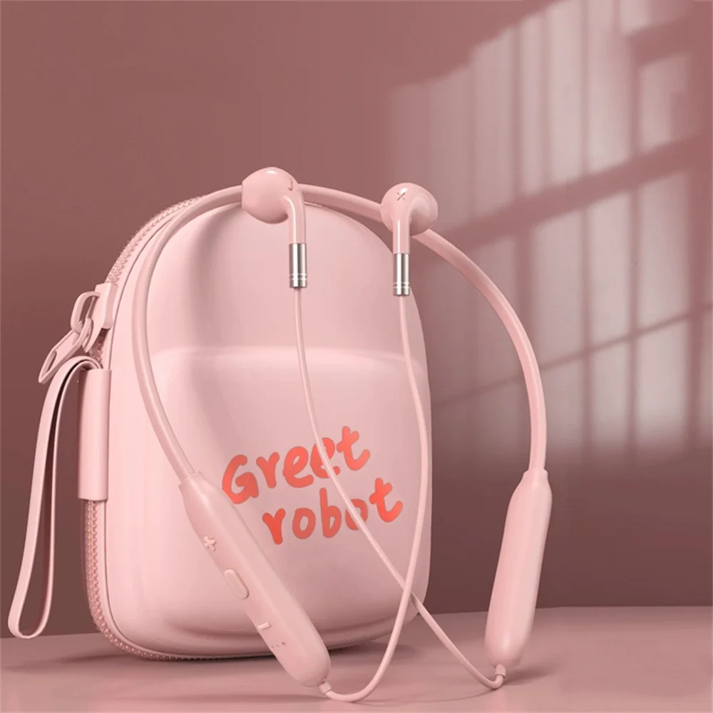 

Wireless Headphones Bluetooth 5.3 Neckband Earphones Magnetic Sports Waterproof Earbuds Blutooth Headset With Microphone