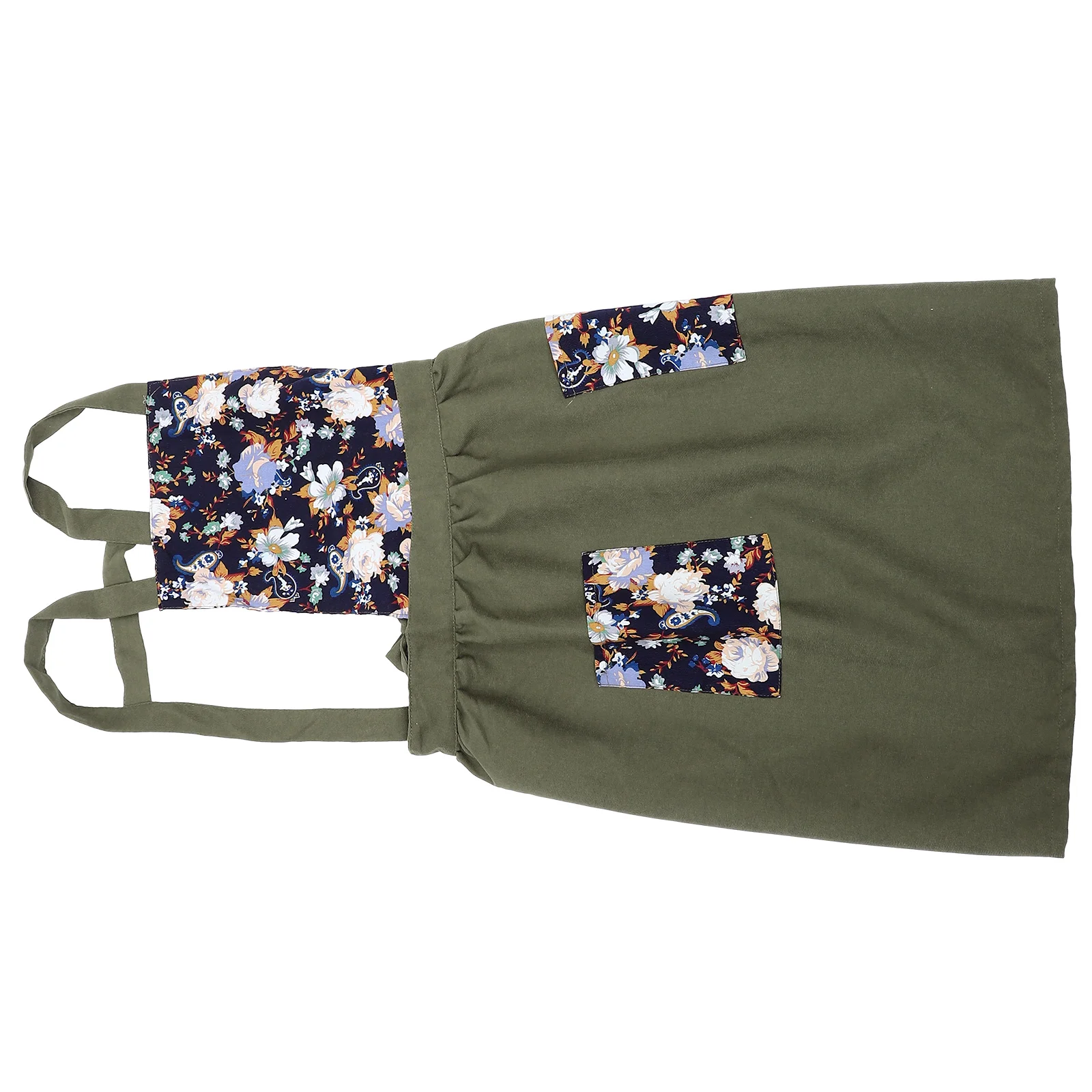 

Painters Apron Flower Women Waterproof Kitchen Simple Oil-proof Resistant For Dishwashing Work