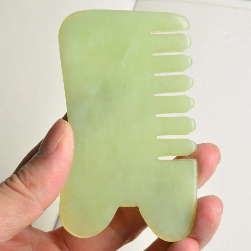 

Scraping Tool Boardmassaging Comb Facial Jade Plate Scalp Hairbeauty Stone Scraper Guasha