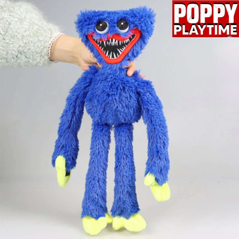 

Игрушка плюшевая Huggy Wuggy, 40 см, мягкая Набивная игрушка с Маком, игровой персонаж, строительная плюшевая игрушка для детей, рождественские по...