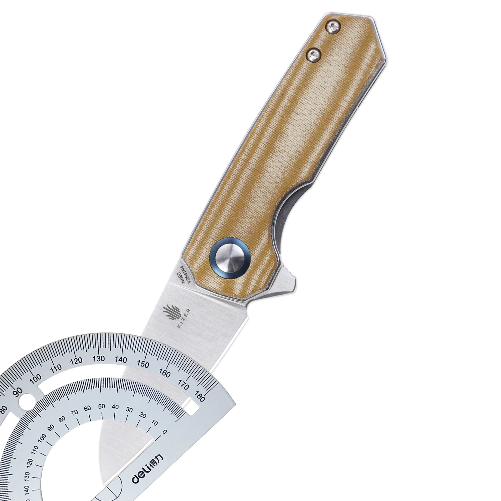 Тактический нож Kizer Lieb V2541N4 новинка 2020 карманный мини-нож с ручкой Микарта для