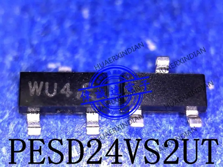 

New Original PESD24VS2UT Printing WU4 SOT23 In Stock