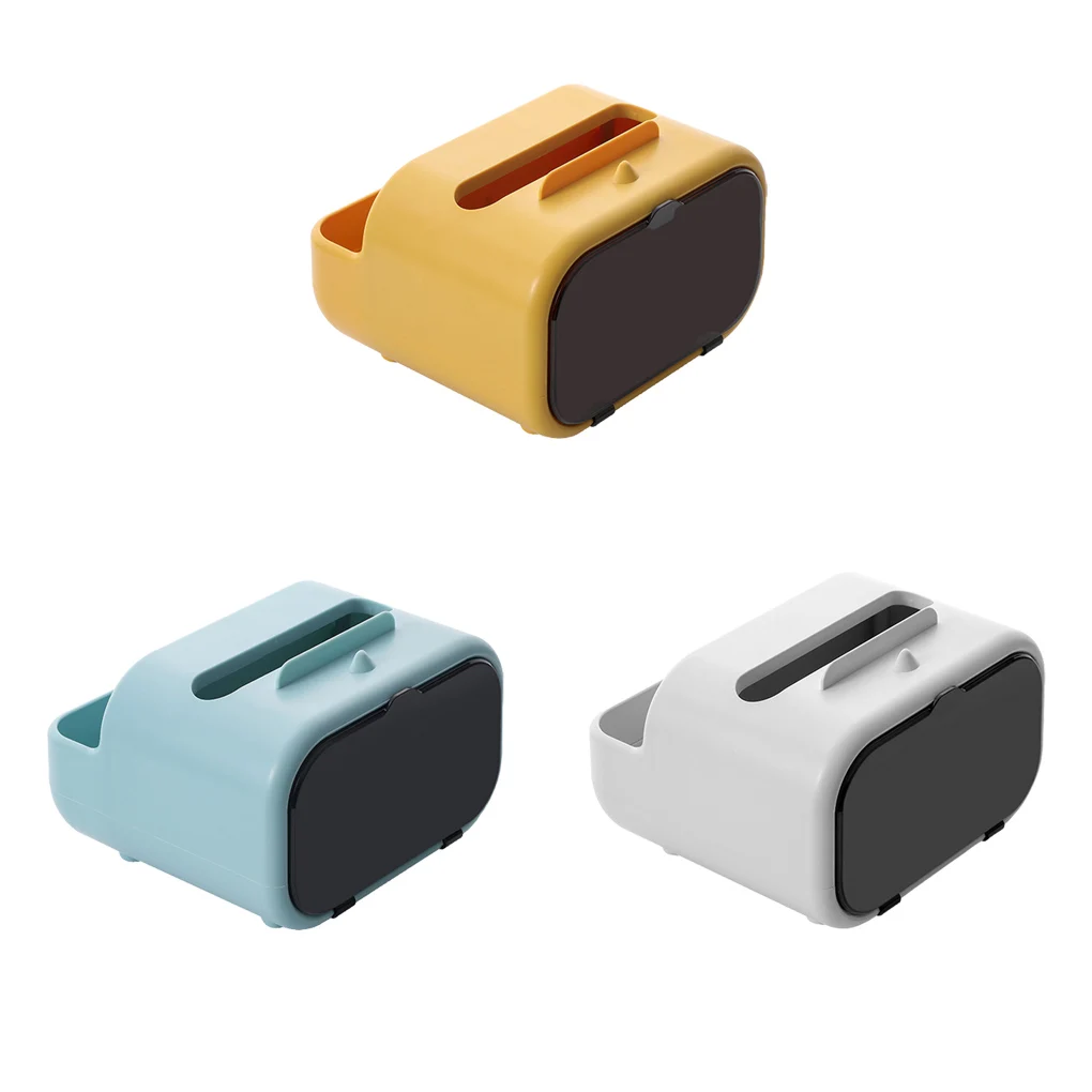 

Коробка для хранения салфеток, вместительный органайзер для салфеток, Женский нескользящий контейнер, принадлежности, синий