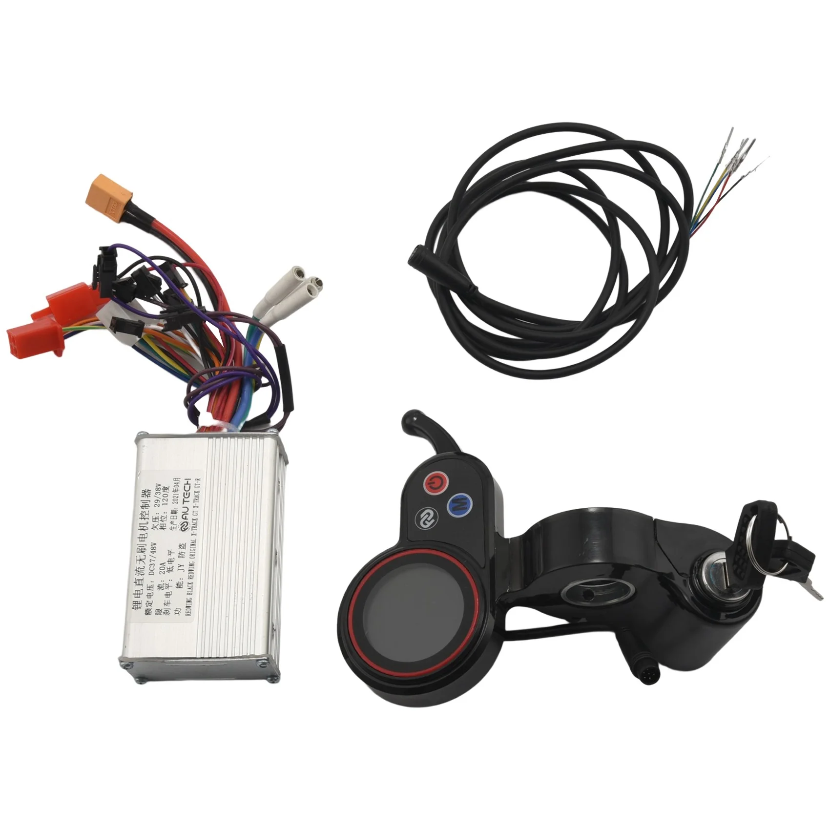 

NJAX-T бесщеточный контроллер и прибор для ускорения ЖК-дисплея для электрического скутера 48V