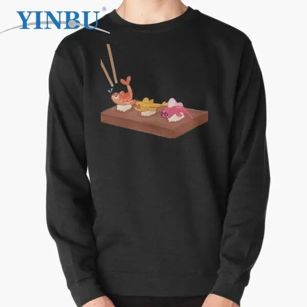 

Пуловер для суши Tatsugiri, новые толстовки, свитшот для мужчин, зимняя уличная одежда для мужчин