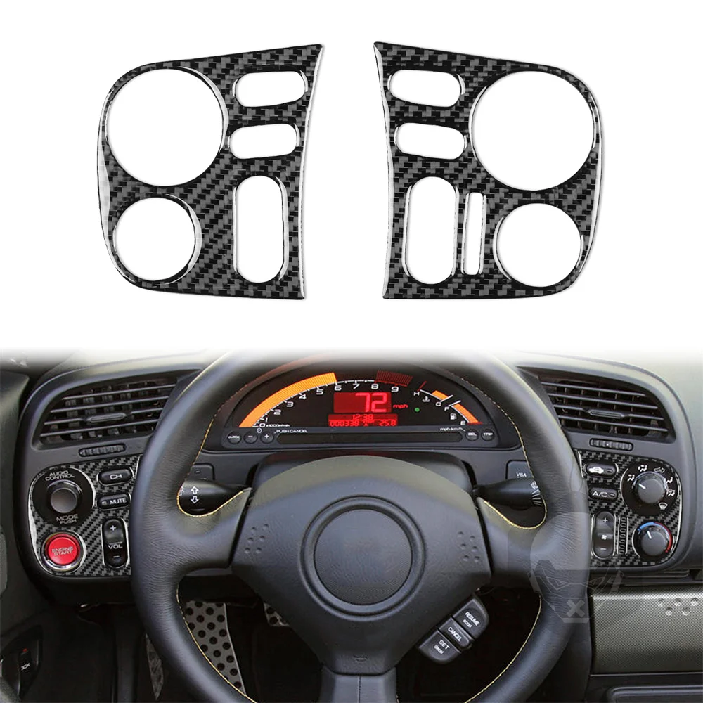 

Наклейка на руль для Honda s2000 04-09 из углеродного волокна, 2 шт.