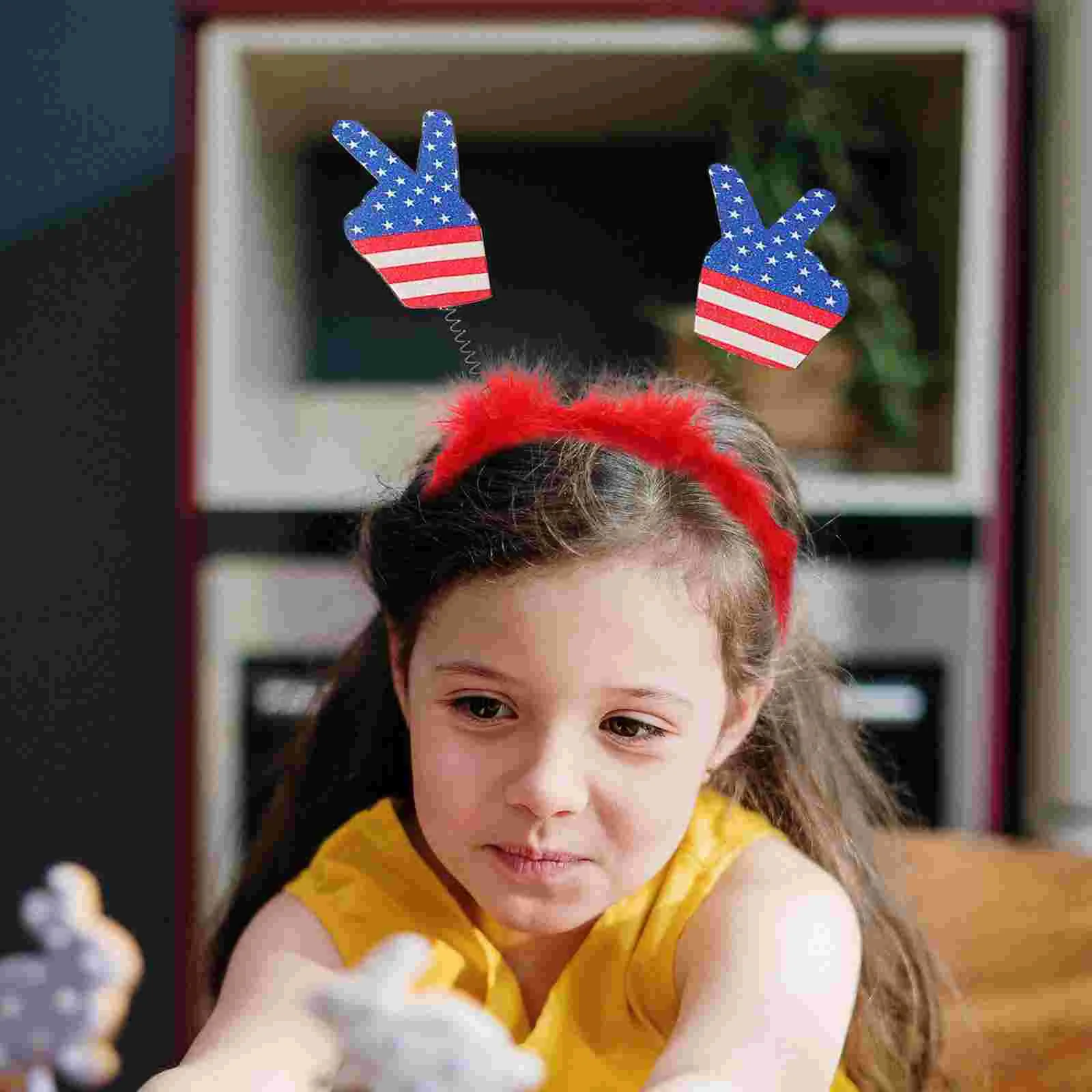 6 шт. повязка на голову ко Дню независимости женский декор для вечеринки костюм