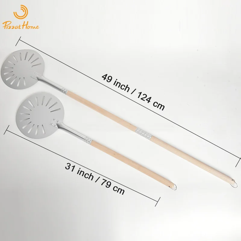 9 дюймовая деревянная ручка для пиццы токарная лопатка 49 дюймов общая Лопата