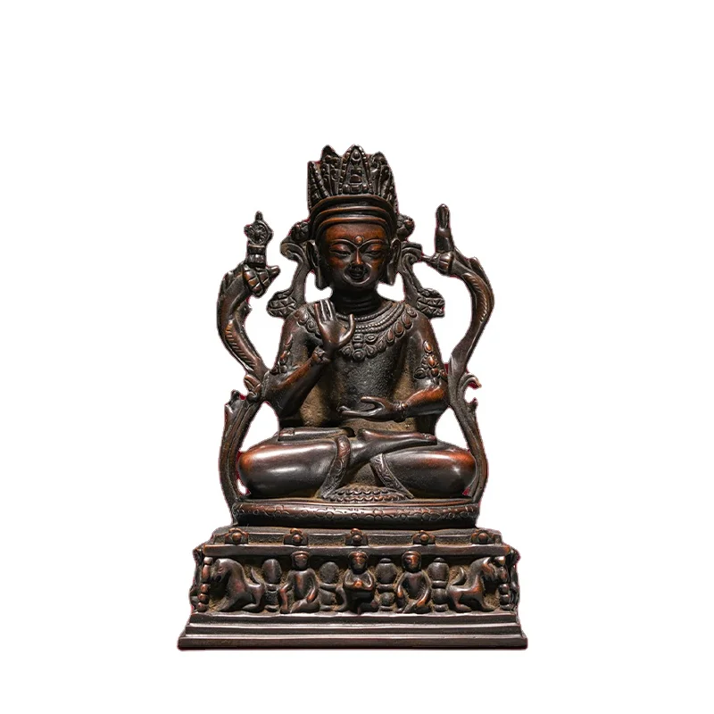 

Pure copper five-sided Buddha statue ornaments