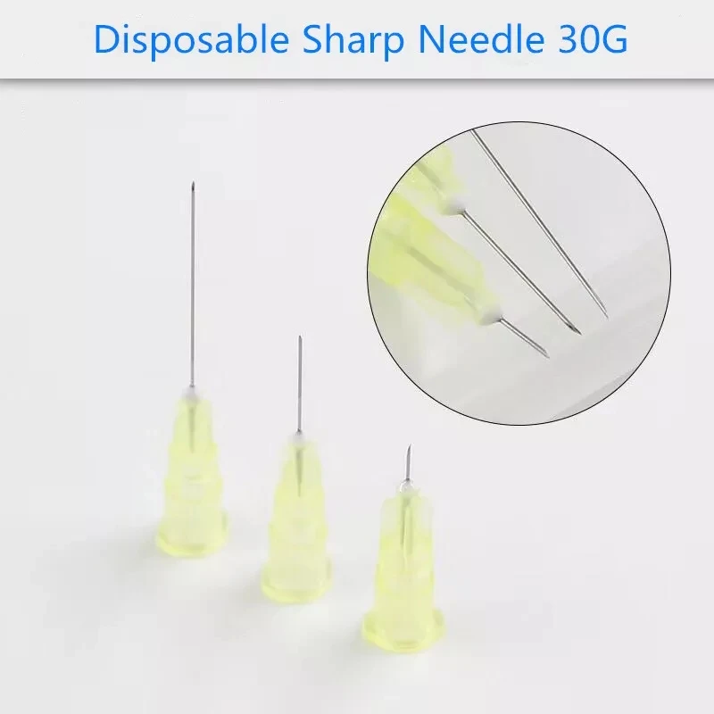 

Disposable Sterile Needle Medical Meso Nano Needle Facial Injection 30G 32G 34G 4mm 6mm 13mm 25mm