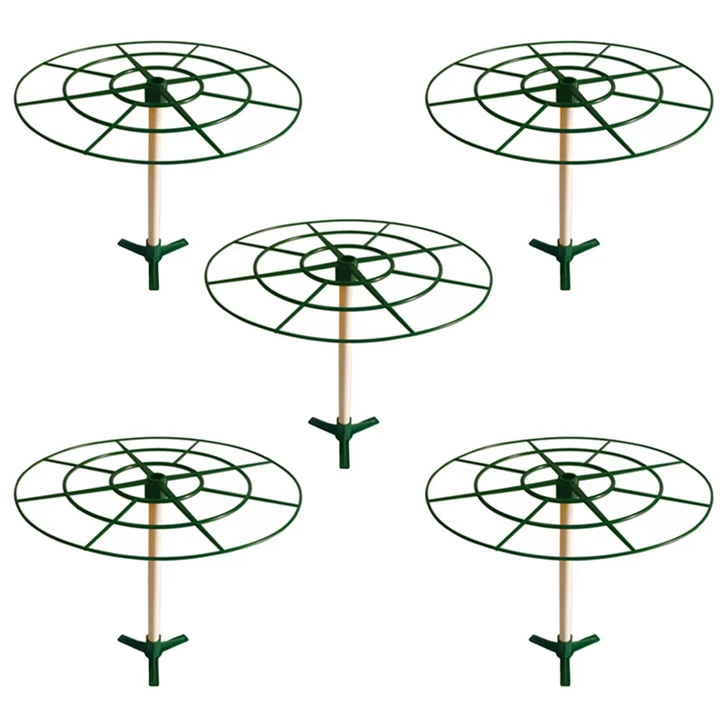 

Promotion! 5Pcs Round Plant Support Frame Vegetable Strawberry Stand Scalable Used For Household DIY Gardening Tools Plant Flowe