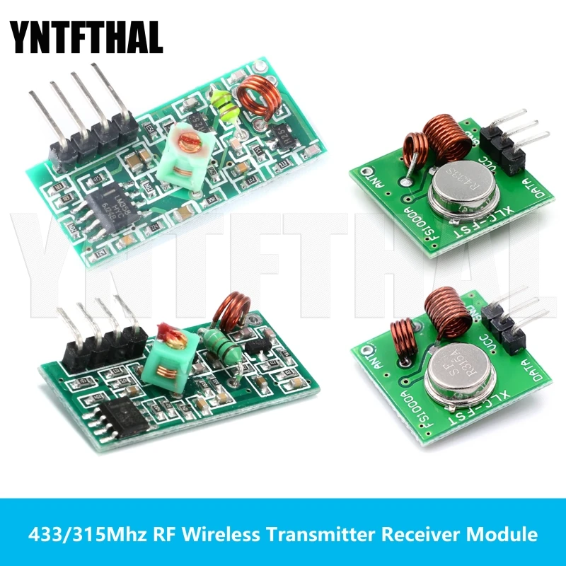 Smart Electronics 433Mhz RF transmitter and receiver Module link kit For arduino/ARM/MCU WL diy 315MHZ/433MHZ wireless