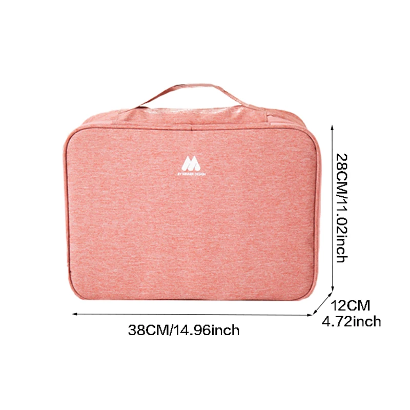 High Capacity Document Bag Business Trip Contract Material Organize Multifunction Briefcase Material Storage Pouch Accessories