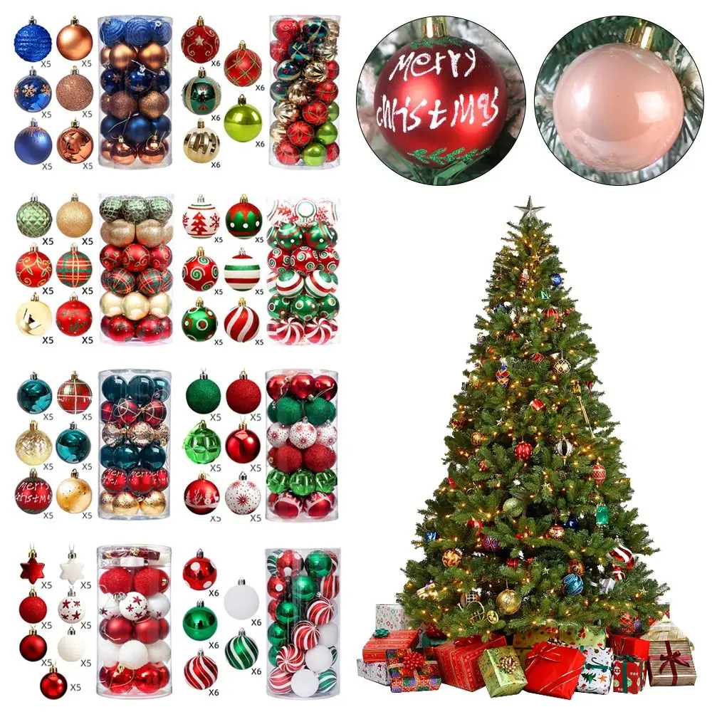 

30 шт., елочные украшения, 6 см