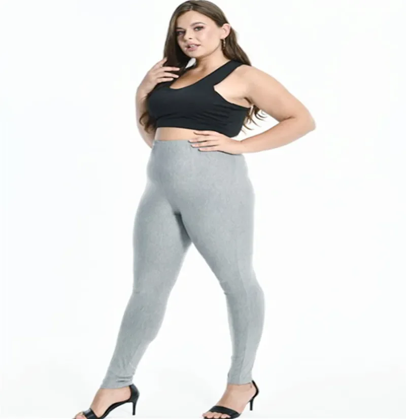 

Solid Color Jeggings XS-7xl Women's Modal Cotton Leggings Pant Large Size Grey Black White Pink Navy Blue 6XL 5XL 4XL XXXL F