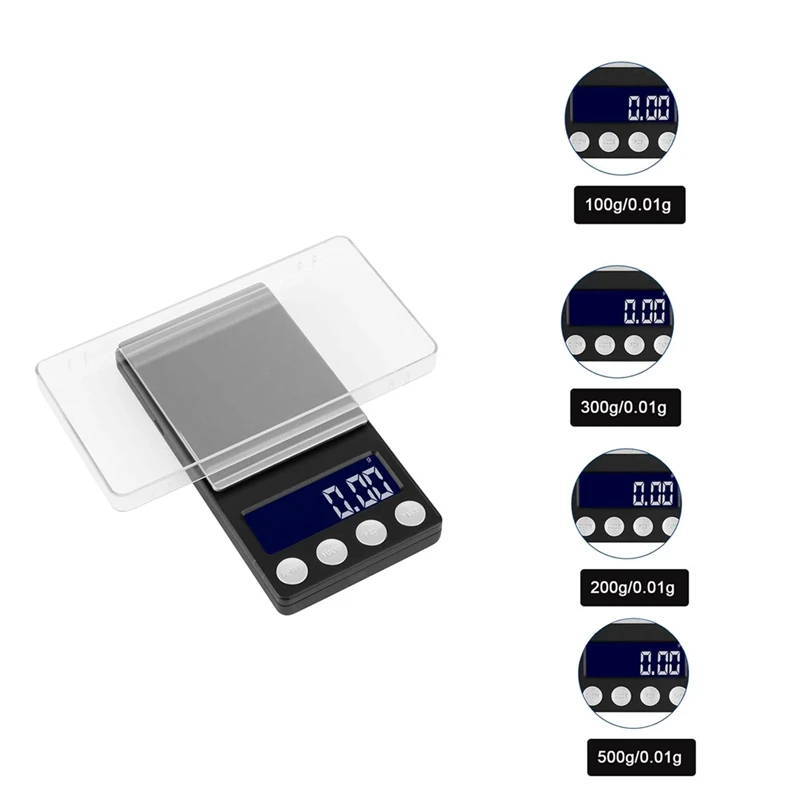

Digital Kitchen Food Pocket Scale 0.01G Electronic(Battery Included)