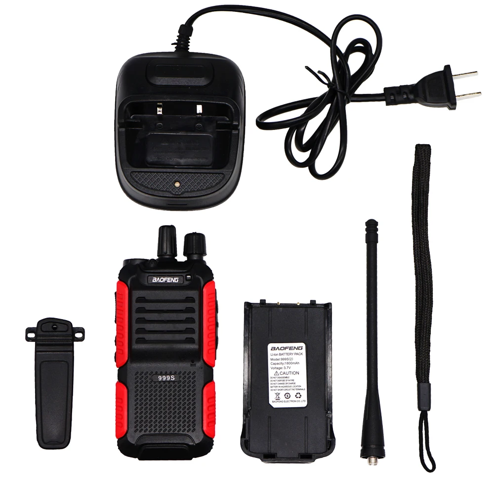 2022 Baofeng BF-999S Two Way Radio 5W  BF 999S Walkie Talkie Portable CB Ham Radio UHF FM Transceiver Comunicador Upgrade BF888S