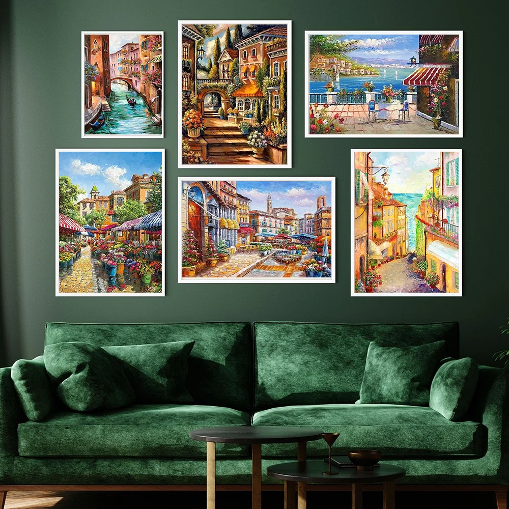 Картина на холсте в скандинавском стиле