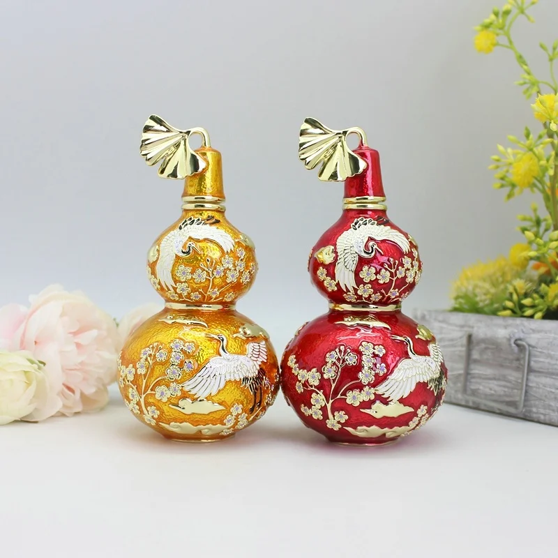 Фото SHINNYGIFTS оловянная эмаль Wu Louis домашняя декоративная металлическая фигурка фэншуй подарки на Новый год №2