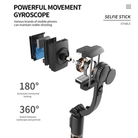 gimbal stabilizer auto balance selfie stick with wireless bluetooth remote selfie folding phone tripod portable phone holder