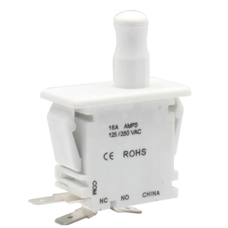 

Push Button Normally Closed Selflocking Momentary Dryer Door Switch