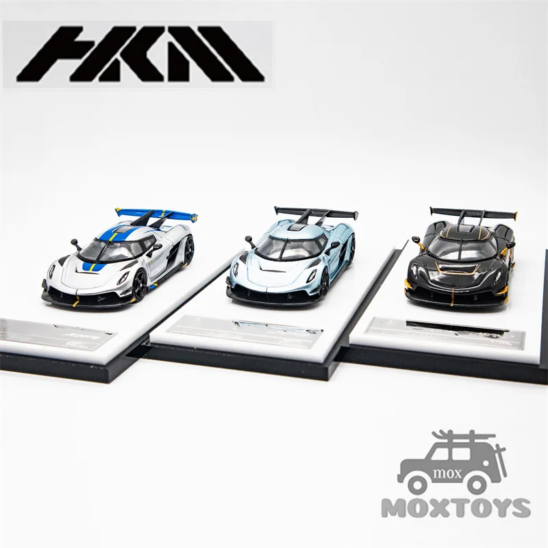 Литая под давлением модель автомобиля HKM Premium 1:64 Jesko Attack Limited 999
