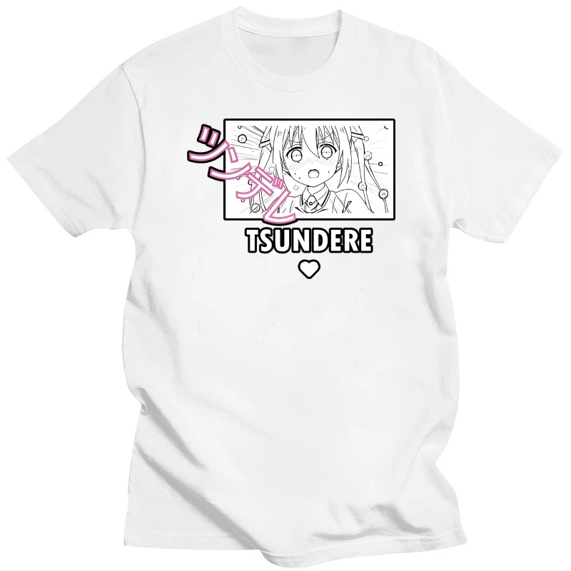 Футболка Цундера [Аниме японская футболка] мужская футболка