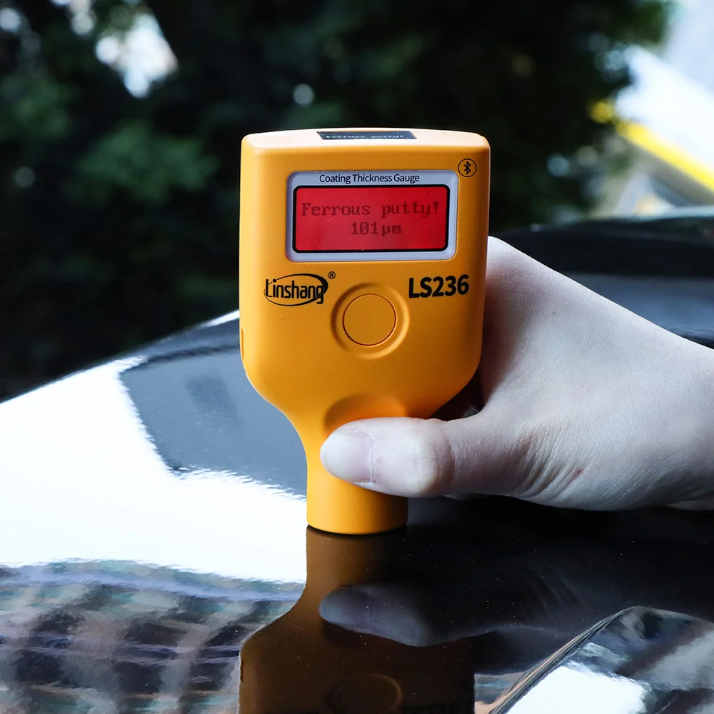 LS236 Измерение толщины железа и цветных металлов 0-3500 мкм