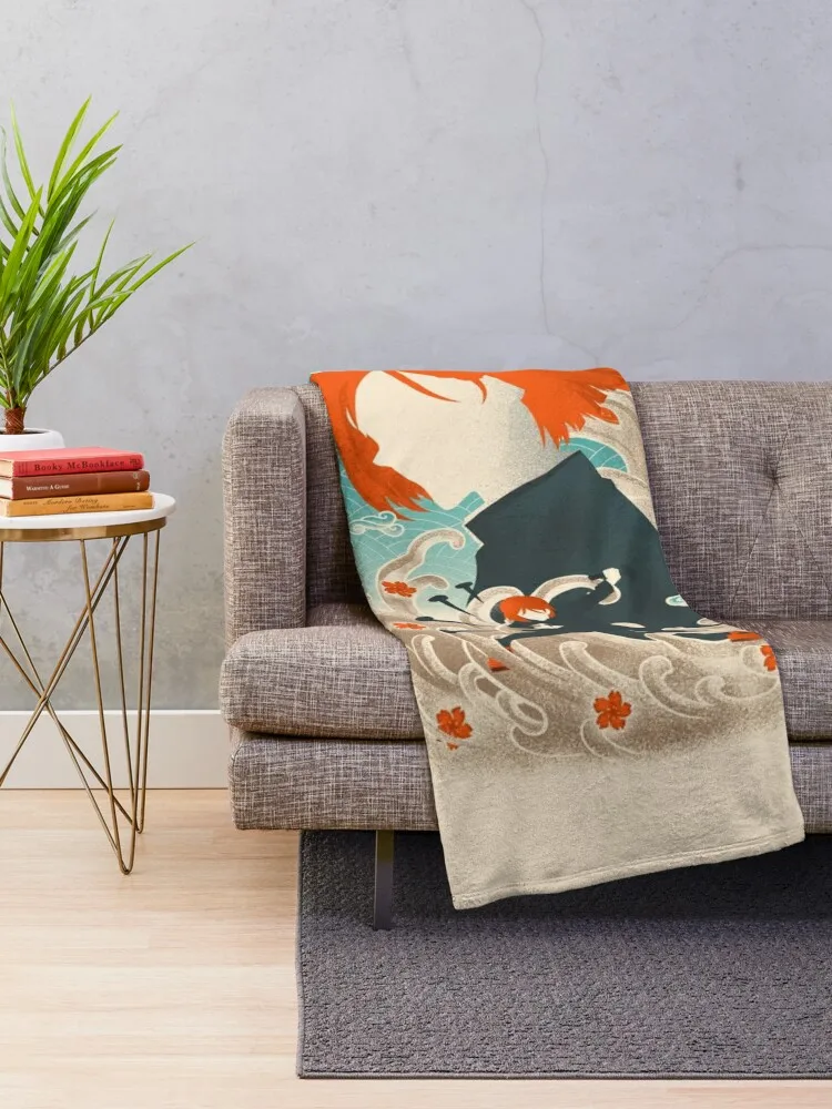 Одеяло Musha-e Nobara движущиеся летние одеяла для диванов