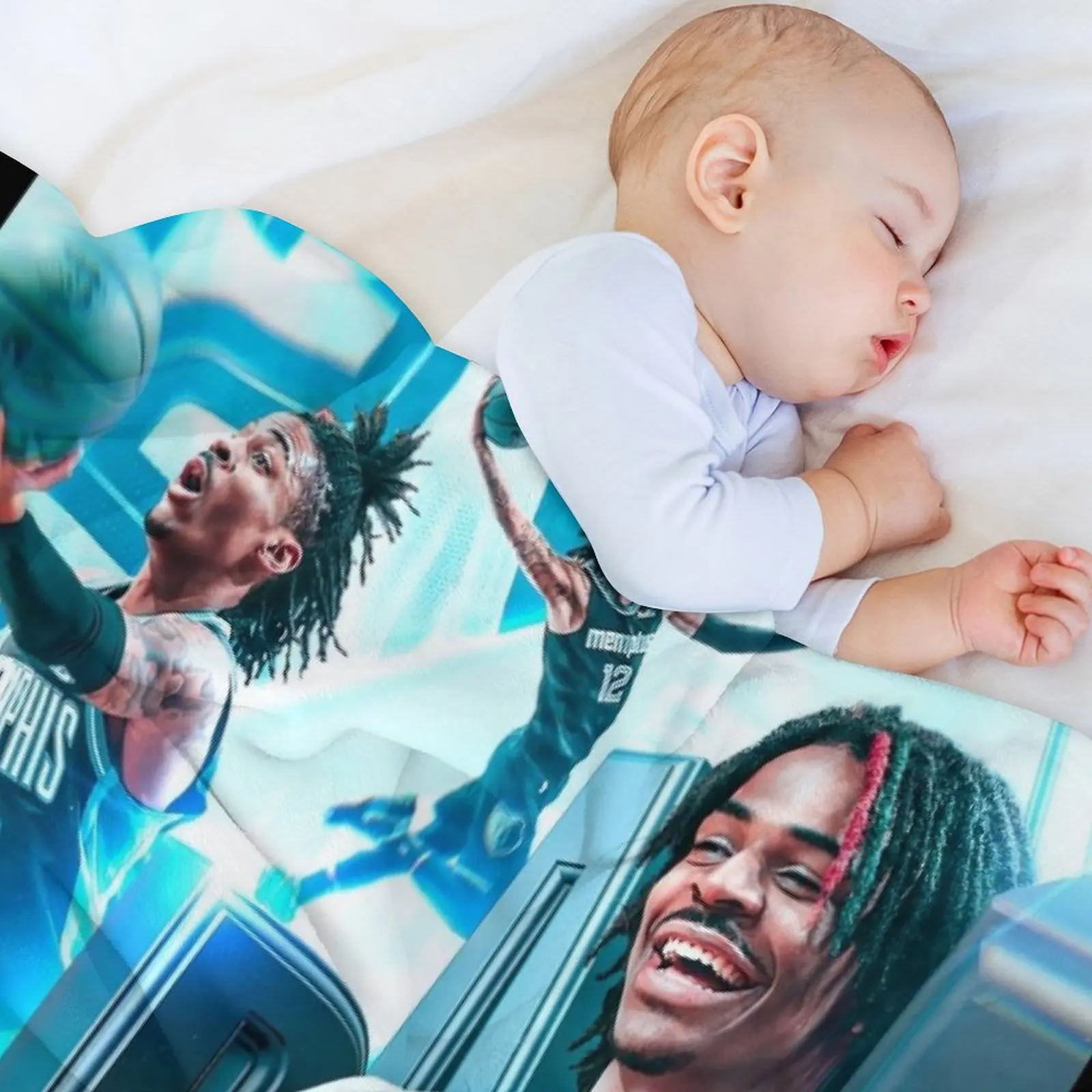 Одеяло Ja Morant 12 Young Star дизайнерские одеяла люксового бренда