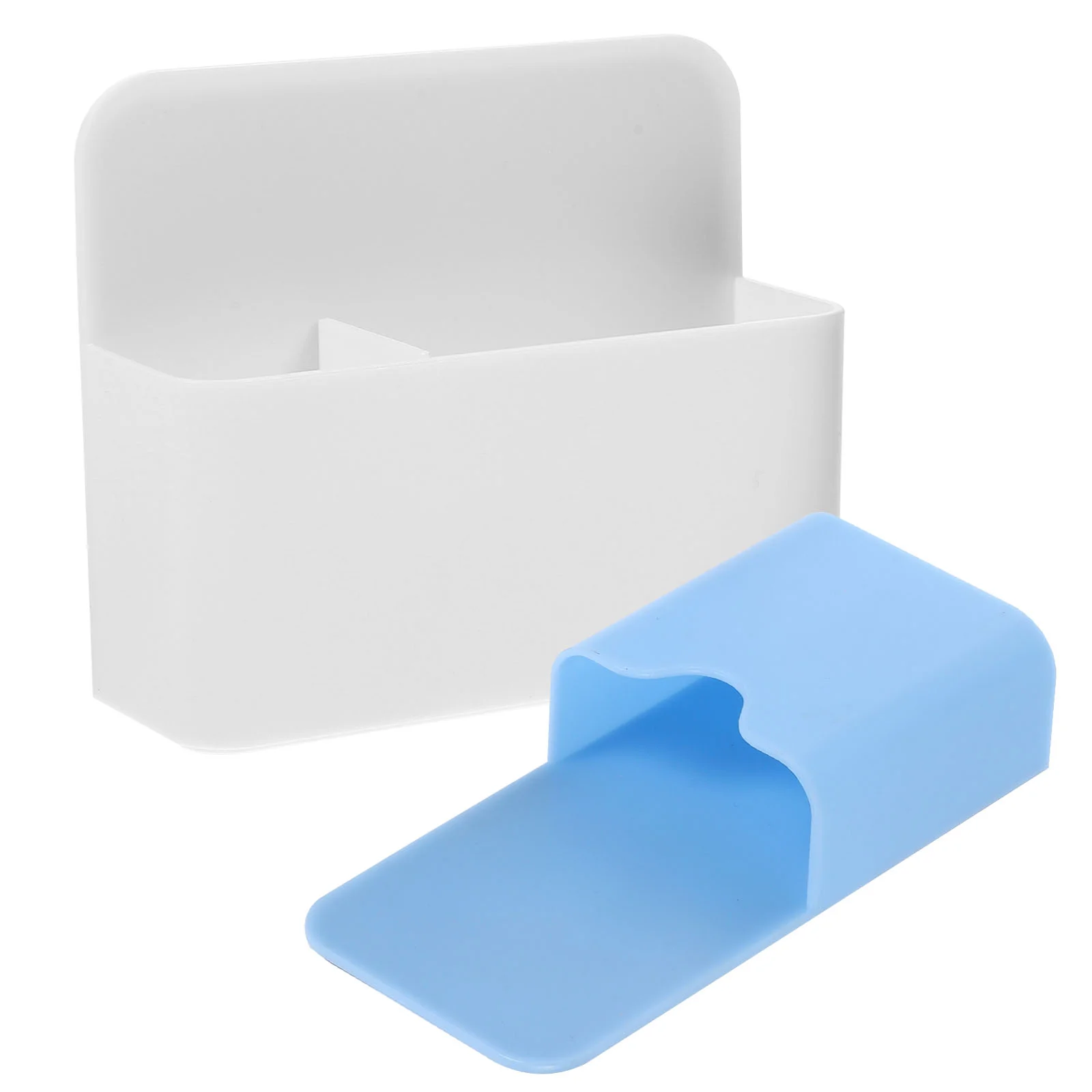 

2 Pcs Magnetic Storage Box Pen Holder Whiteboard Marker Organizer Desk Dry Erase Eraser Holders Pencil