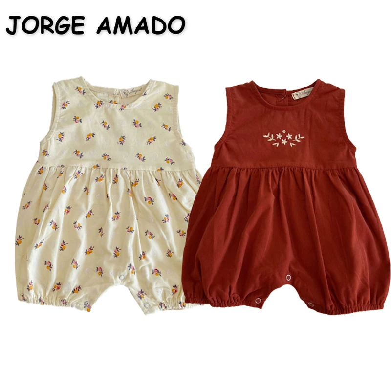 

Новый осенний комплект для маленьких девочек, комбинезон без рукавов с круглым вырезом и футболка с длинным рукавом, бежевого и красного цв...