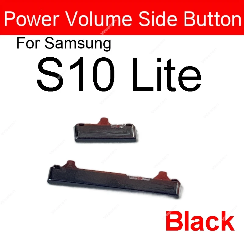 Фото Регулировка кнопки регулировки громкости для Samsung Galaxy S10 Plus Lite 4G 5G S10E G973F G975F G970F G770F Детали боковой кнопки питания №4