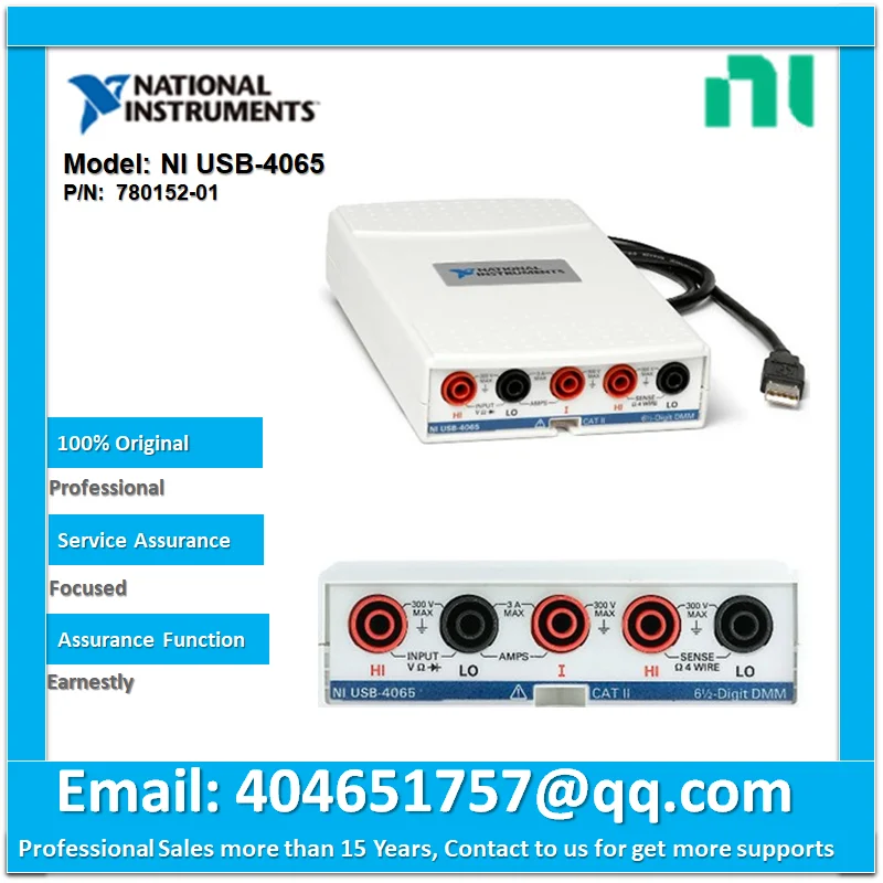 

NI USB-4065 Digital Multimeter Equipment 780152-01 In Stock