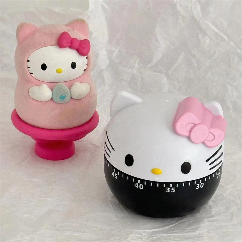 Милая мультяшная Hello Kitty программирующее устройство кухонная Механическая