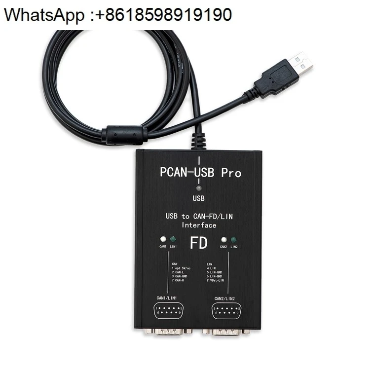 Фото Двухканальный PCAN PRO FD, совместимый с IPEH-004061 №3