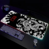 dragon rgb mouse pad rubber gaming mousemat led mouse mat keyboard mat anti slip best choice mousepad xxl luminous desk mat