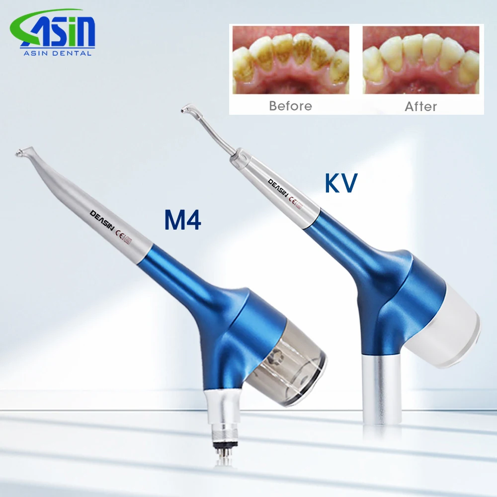 

Dental Equipment Tools Teeth Polishing Whitening Sandblaster Air Polisher Prophy Jet Handpiece Airflow/Sandblasting Machine KV