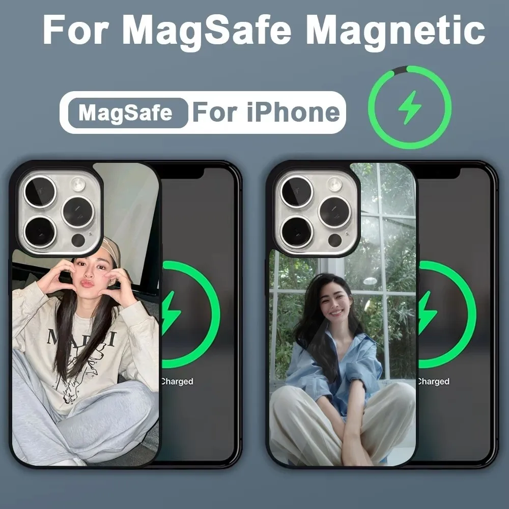 Fahlada Lingling Kwong Phone Case For iPhone 16 15 14 13 12 11 Plus Pro Max Mini Magsafe Magnetic Wireless Charging