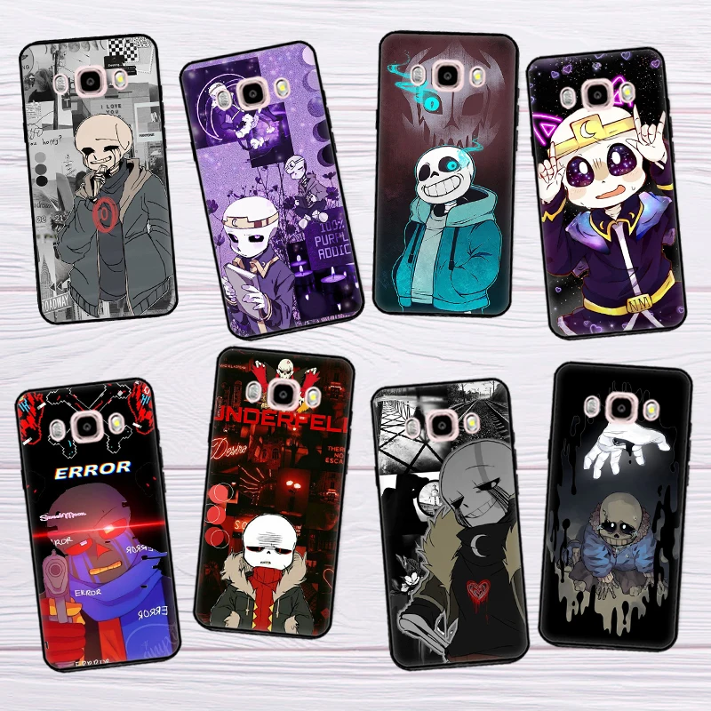 Game Undertale Sans Cover For Samsung J2 Core A6 A7 A8 A9 J8 2018 A3 A5 J3 J5 J7 2016 2017 J4 J6 Plus Case