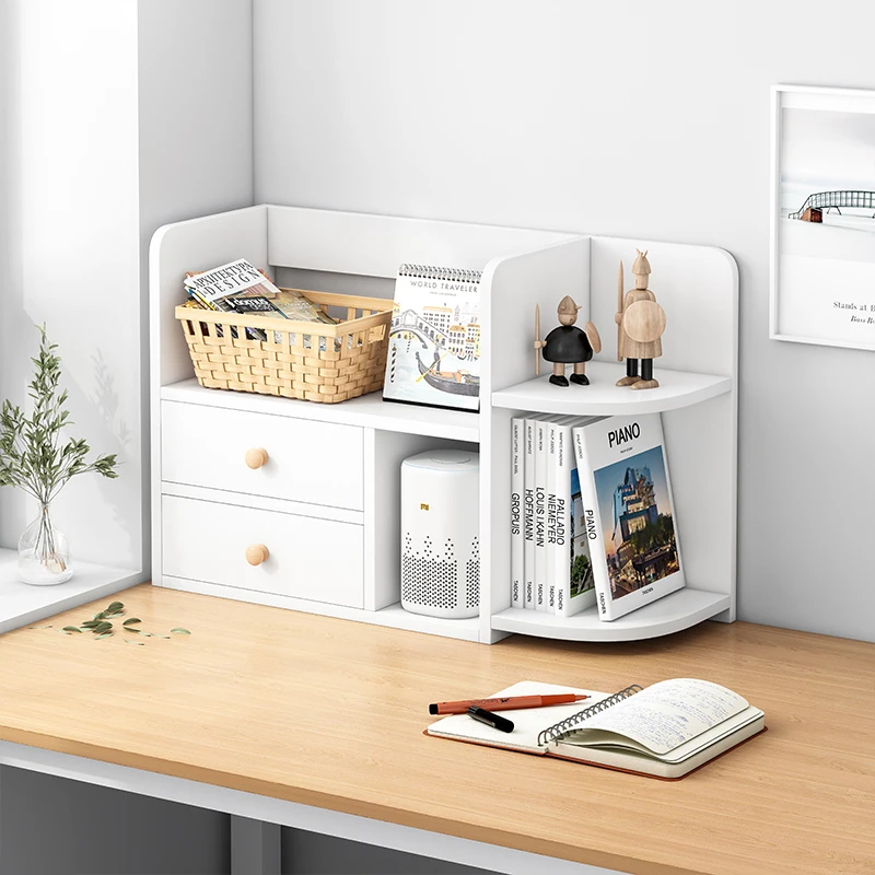 

Desk Storage Rack Tools for Student Dormitories Desktop Bookshelf Desk