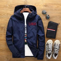 custom logo mens sweatshirt sportswear running jogging fitness clothes casual jackets thin coat harajuku men jacket hoodies